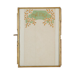 Brass & Glass 5x7 Photo Frame