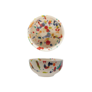 Handmade Multi-Color Speckled Bowl