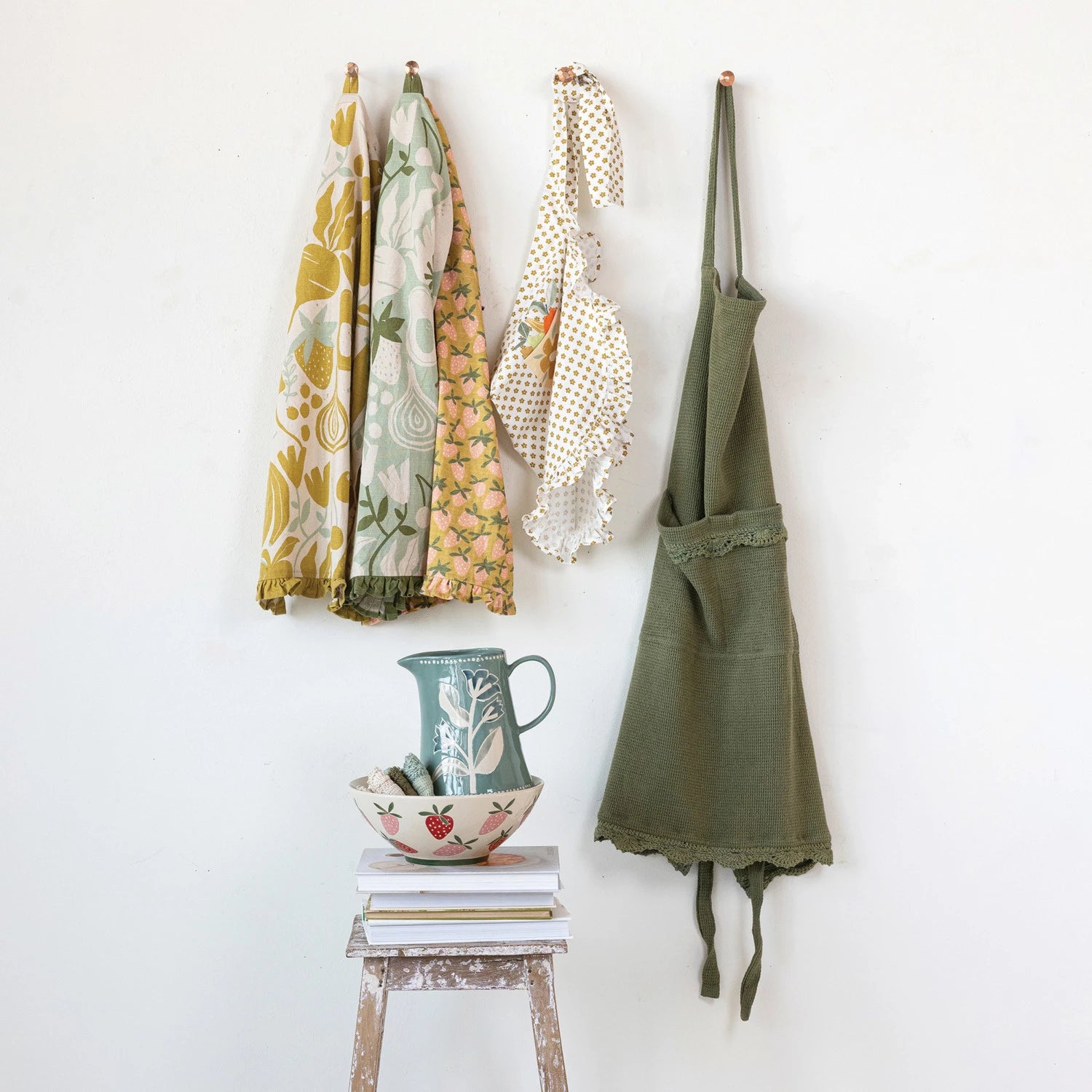 Fruits/Vegetables Printed Tea Towel