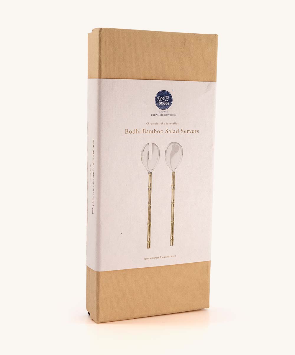Bodhi Bamboo Salad Server Set of 2 (in giftbox)