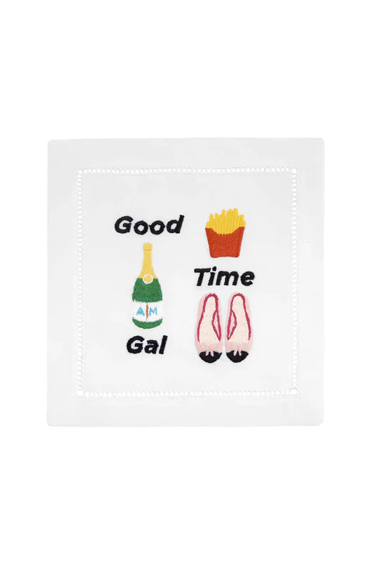 August Morgan Clever Cocktail Napkins