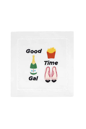 August Morgan Clever Cocktail Napkins