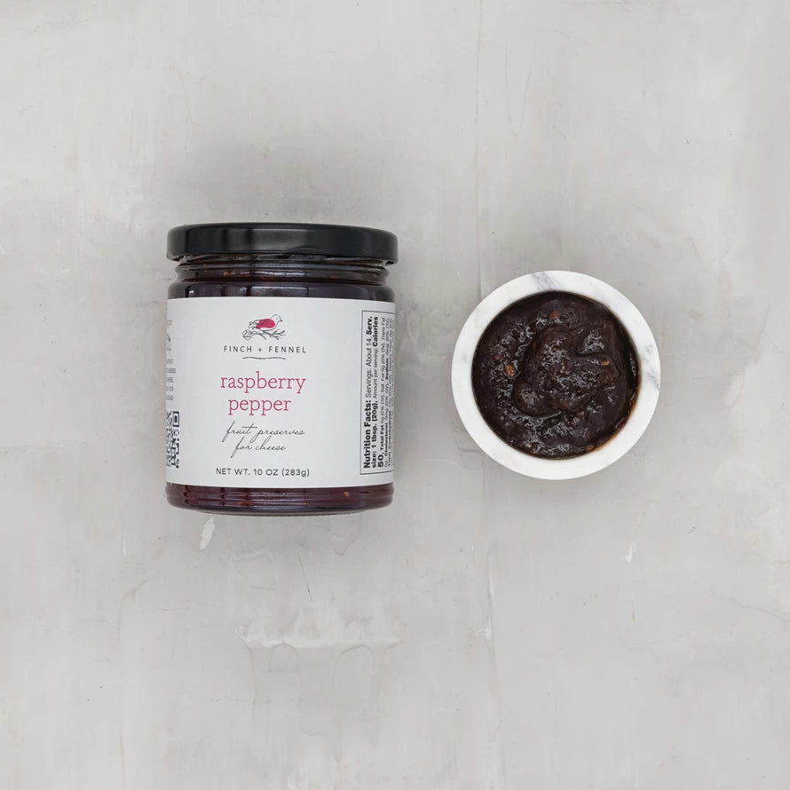 Raspberry Pepper Fruit Preserves