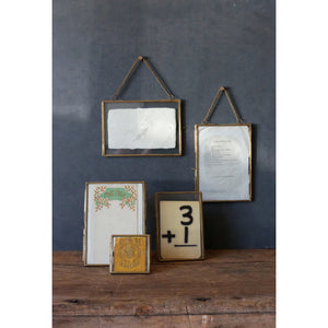 Brass & Glass 5x7 Photo Frame