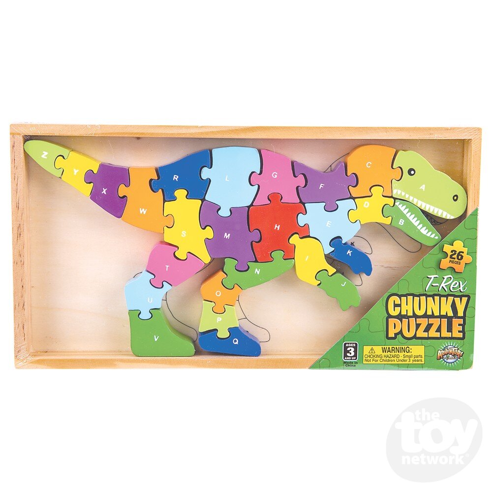 Wooden T-Rex Puzzle