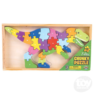 Wooden T-Rex Puzzle