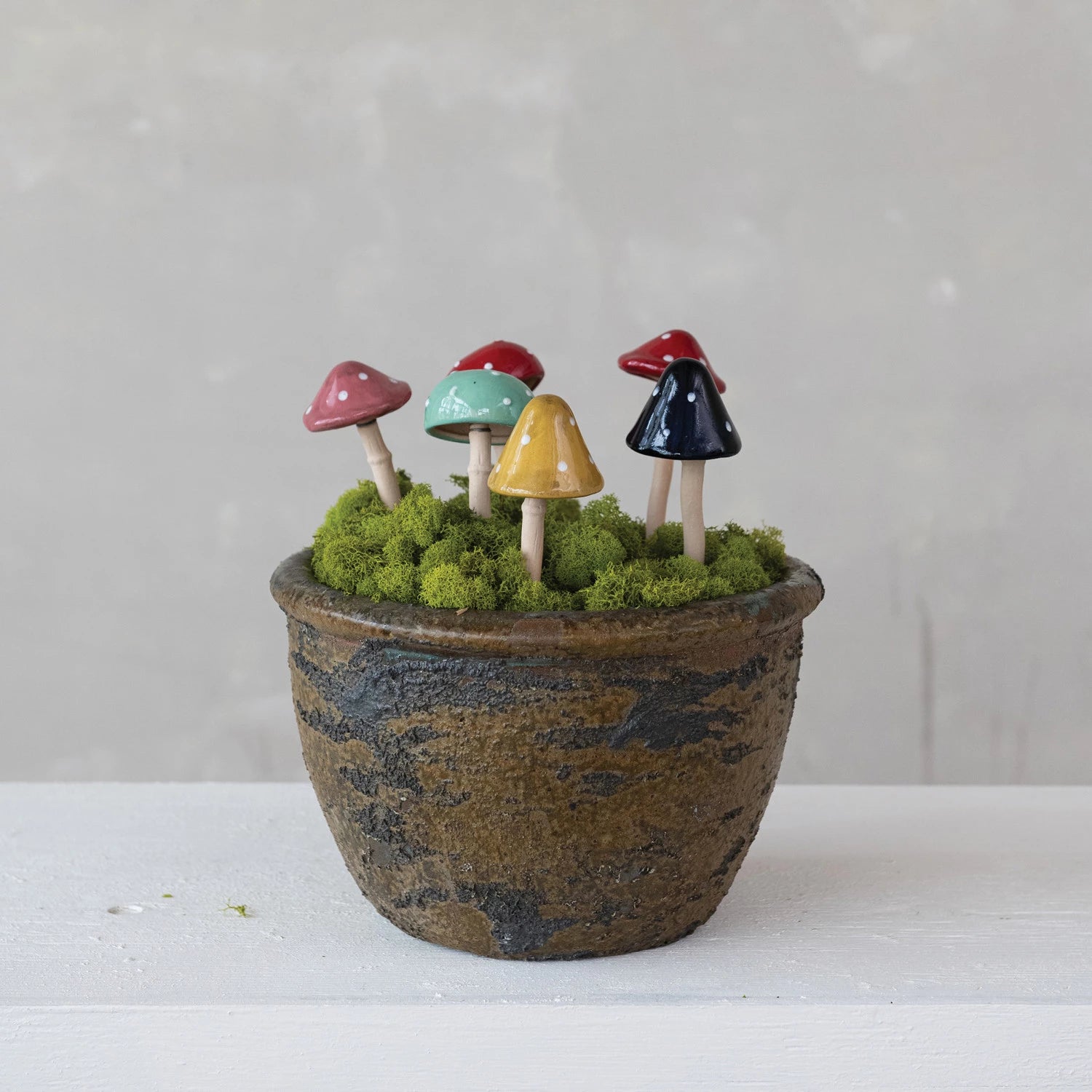Mushroom Plant Stake