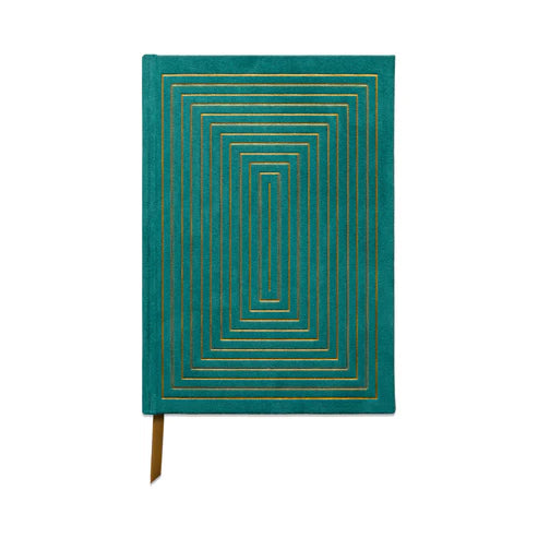 Metallic Suede Journals