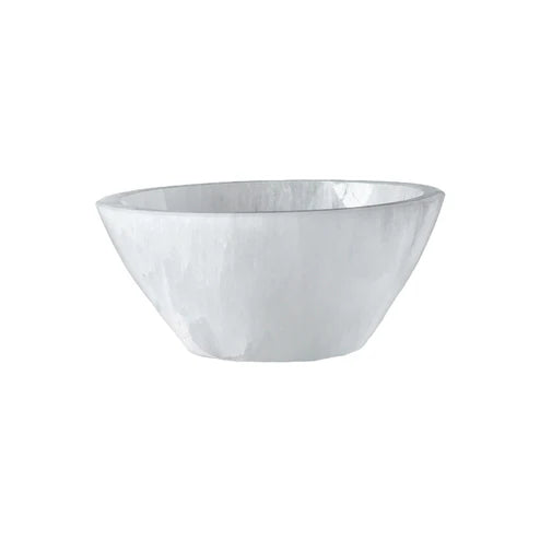 Selenite Round Bowls