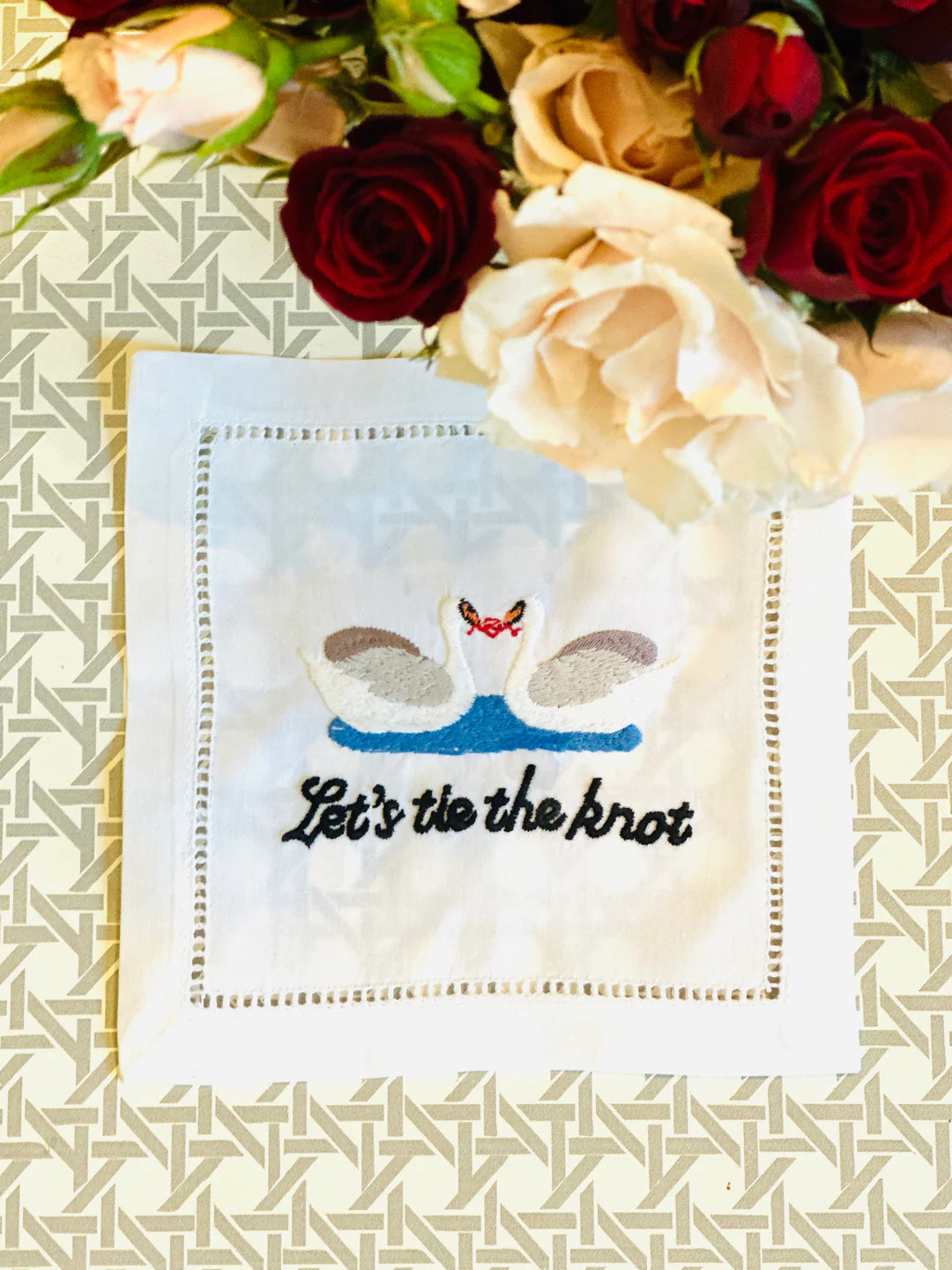 August Morgan Clever Cocktail Napkins