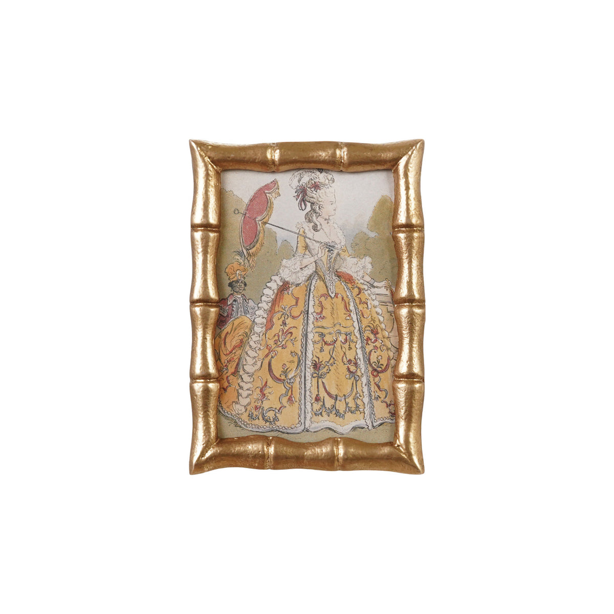 Gold Faux Bamboo Style Frame