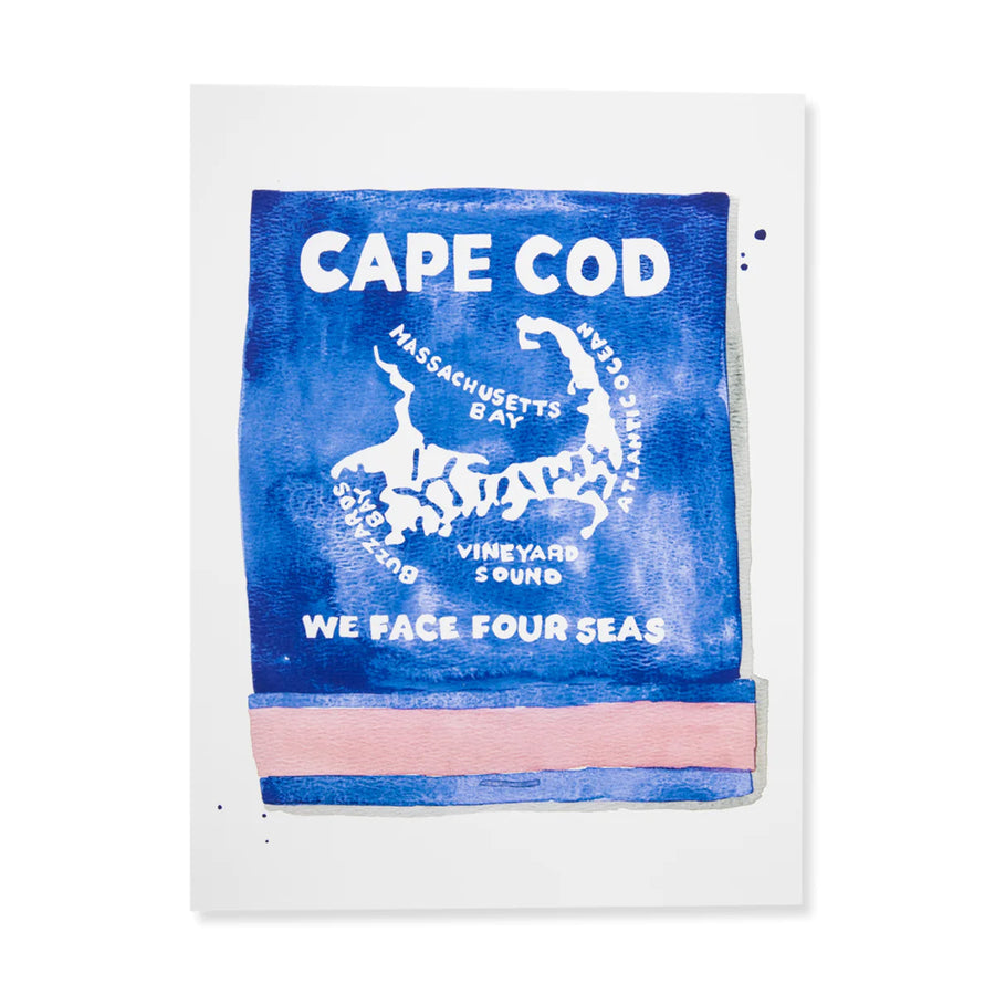 Cape Cod Matchbook Print