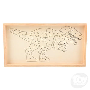 Wooden T-Rex Puzzle