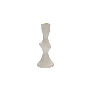 Ivory Volcano Finish Taper Holder