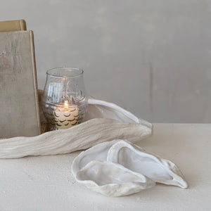 White Oyster Shell Dish
