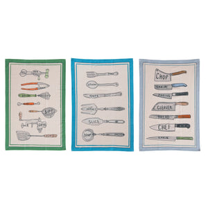 Cotton Chambray Kitchen Tea Towel
