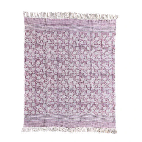 Handloom Cotton Throw