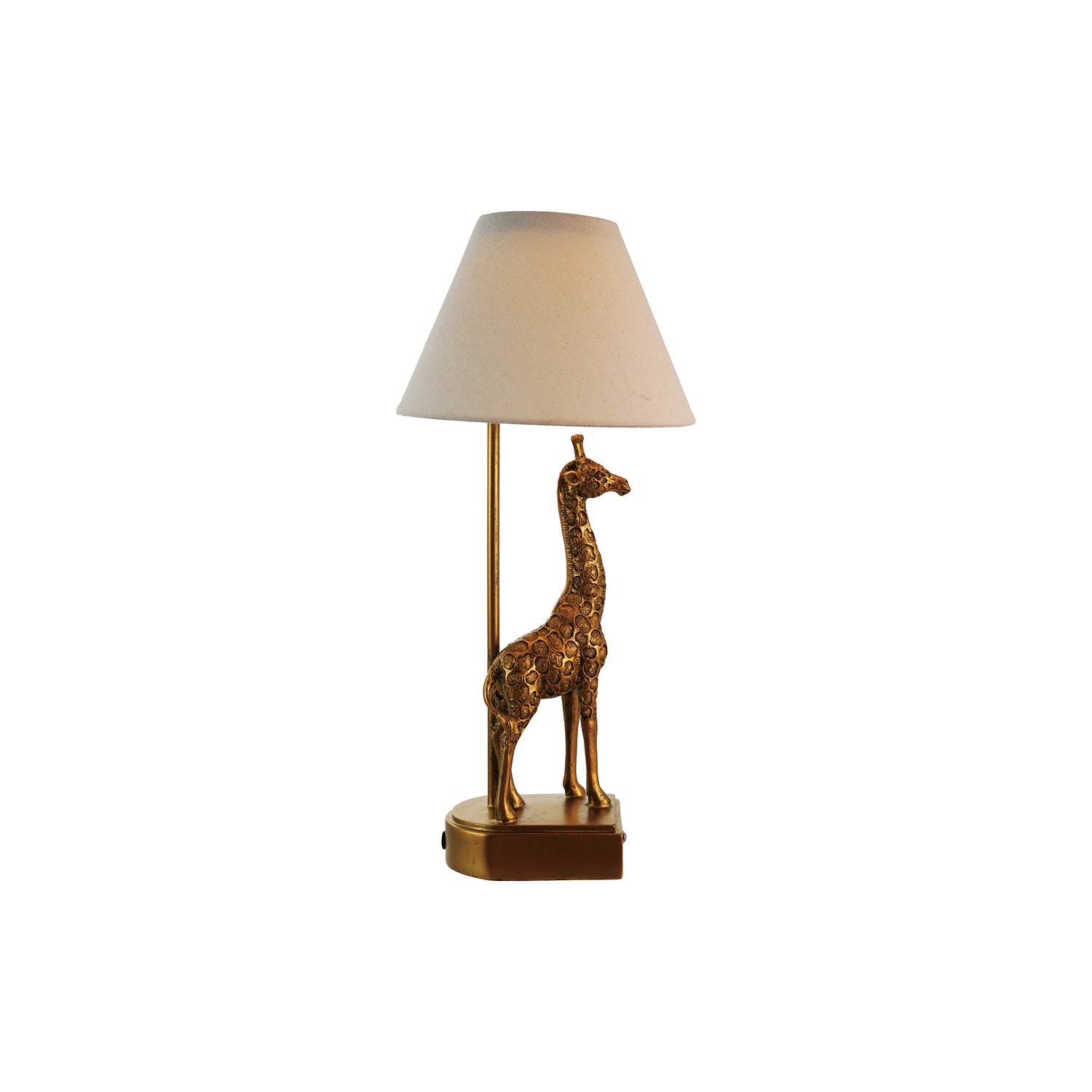 Resin LED Rechargeable Giraffe Lamp