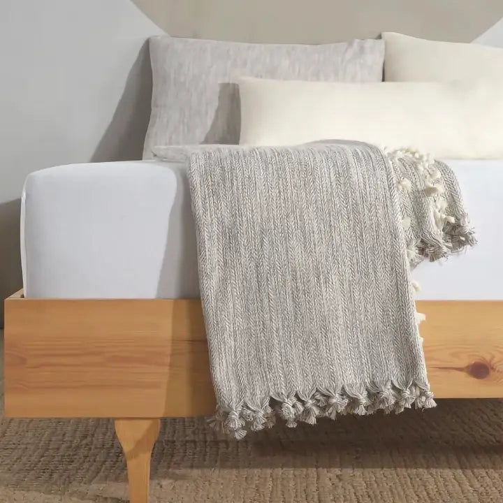 Patterned Throw Blanket & Bedspread