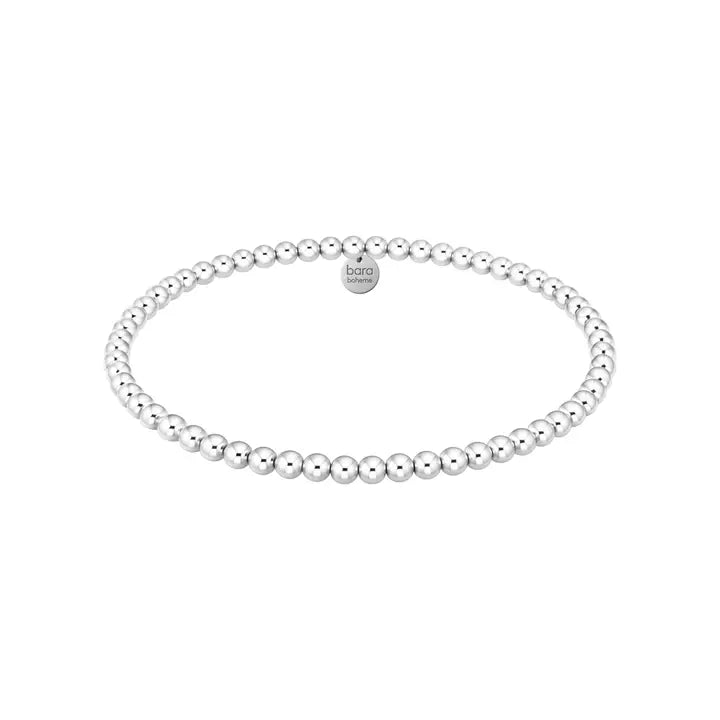 Classic 3mm Beaded Bracelet