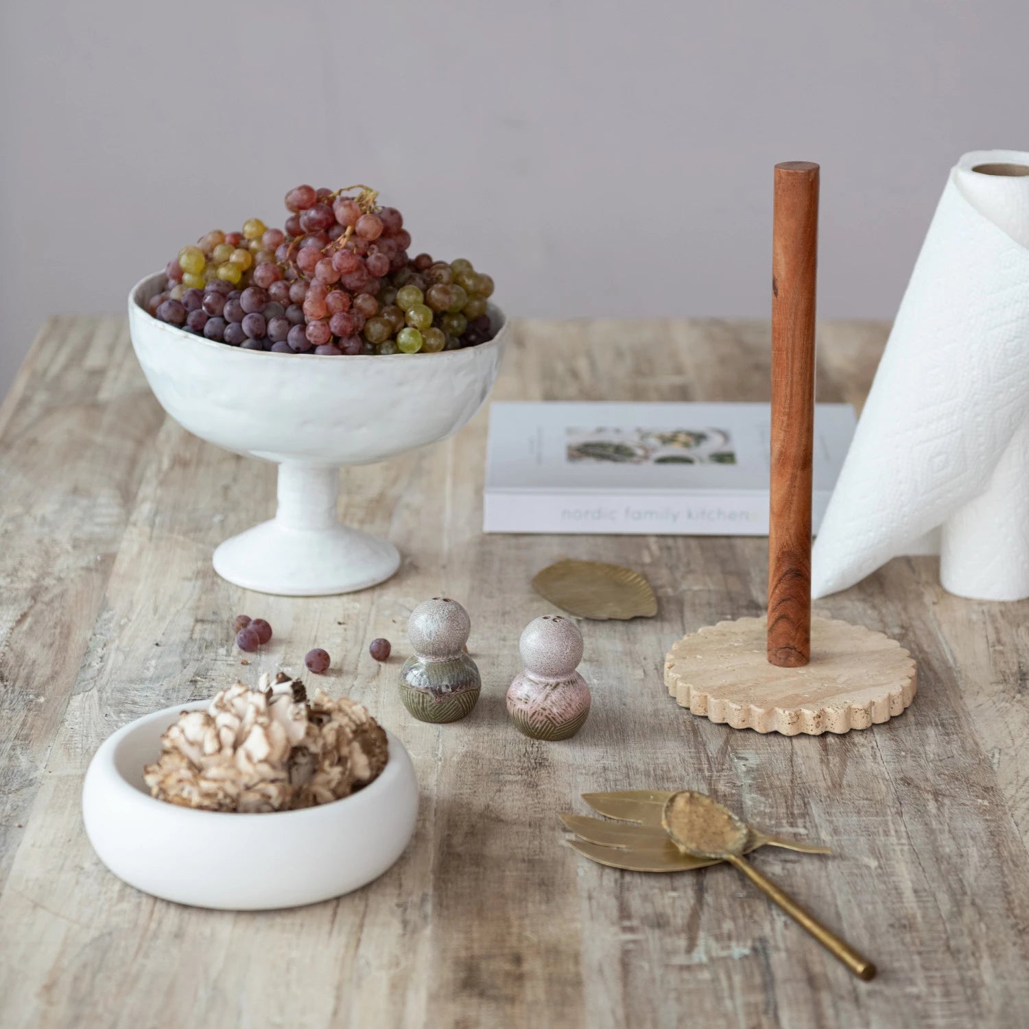 Matte White Ceramic Bowl