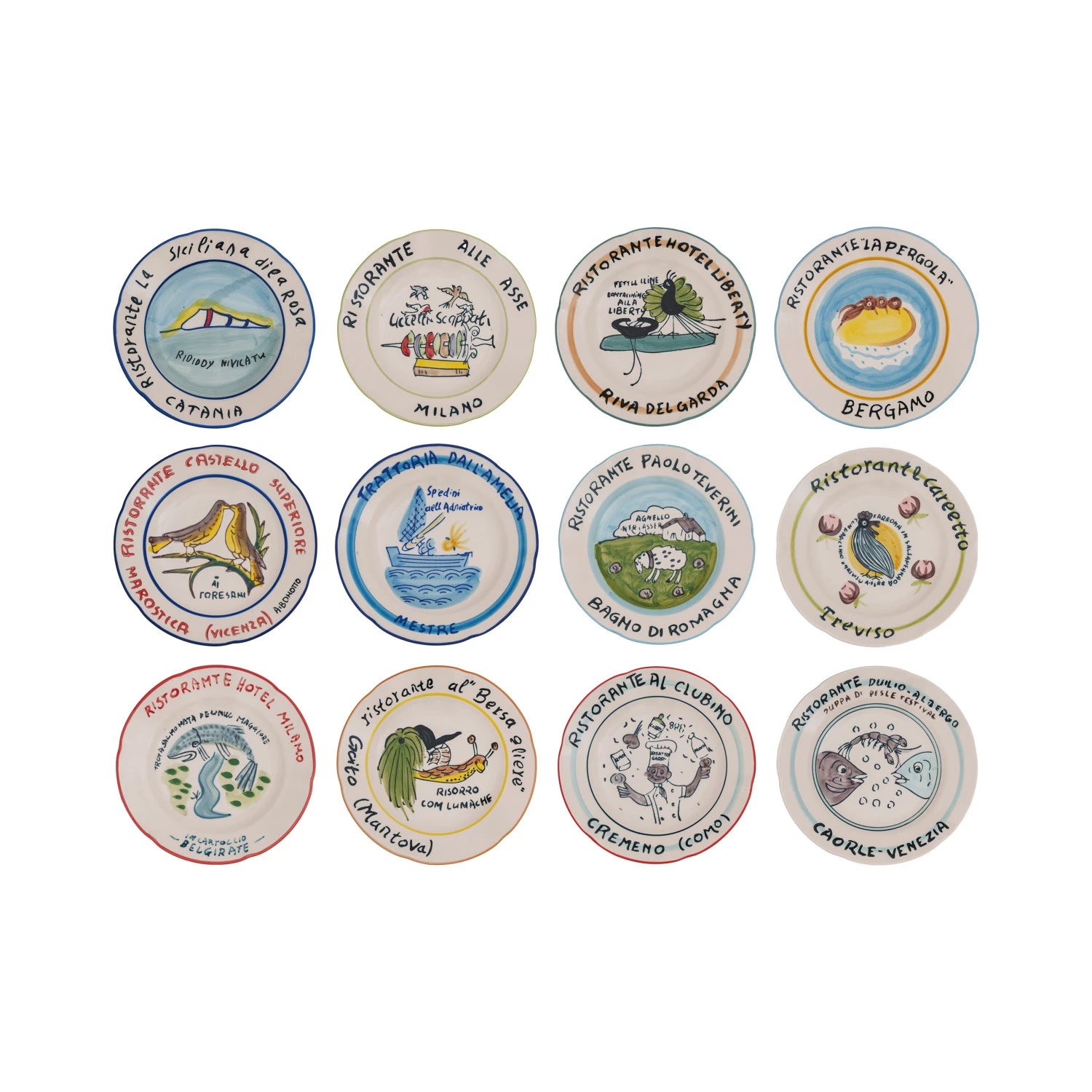 Hotel Restaurant Plates