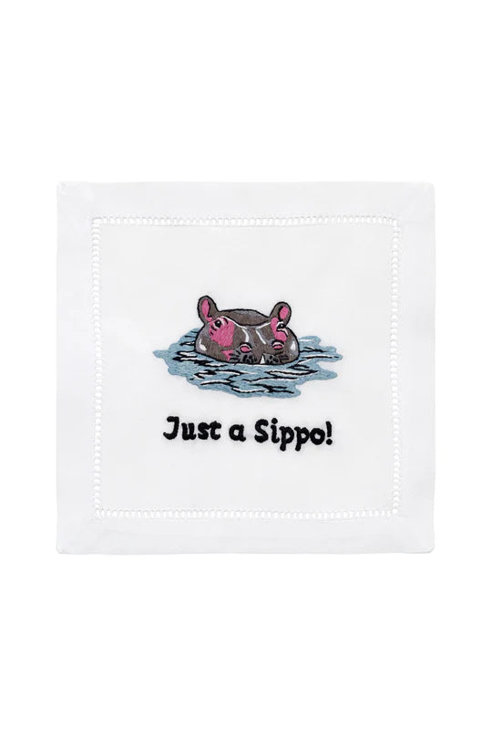 August Morgan Clever Cocktail Napkins