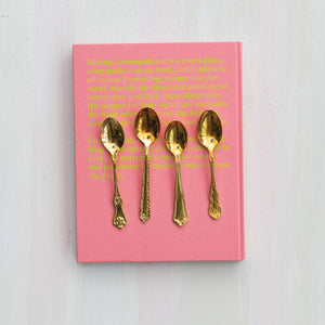 Embossed Brass Spoon
