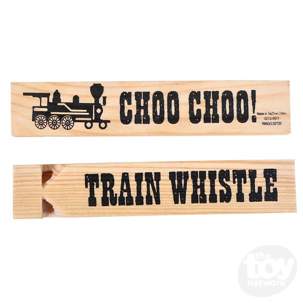 Wooden Train Whistle