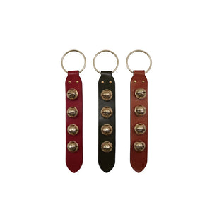 Leather & Metal Bells Door Hanger