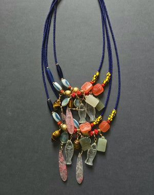 Nanhong & Quartz Fish Necklace