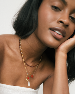 Scarlet Joelle Enamel Charm Spacer