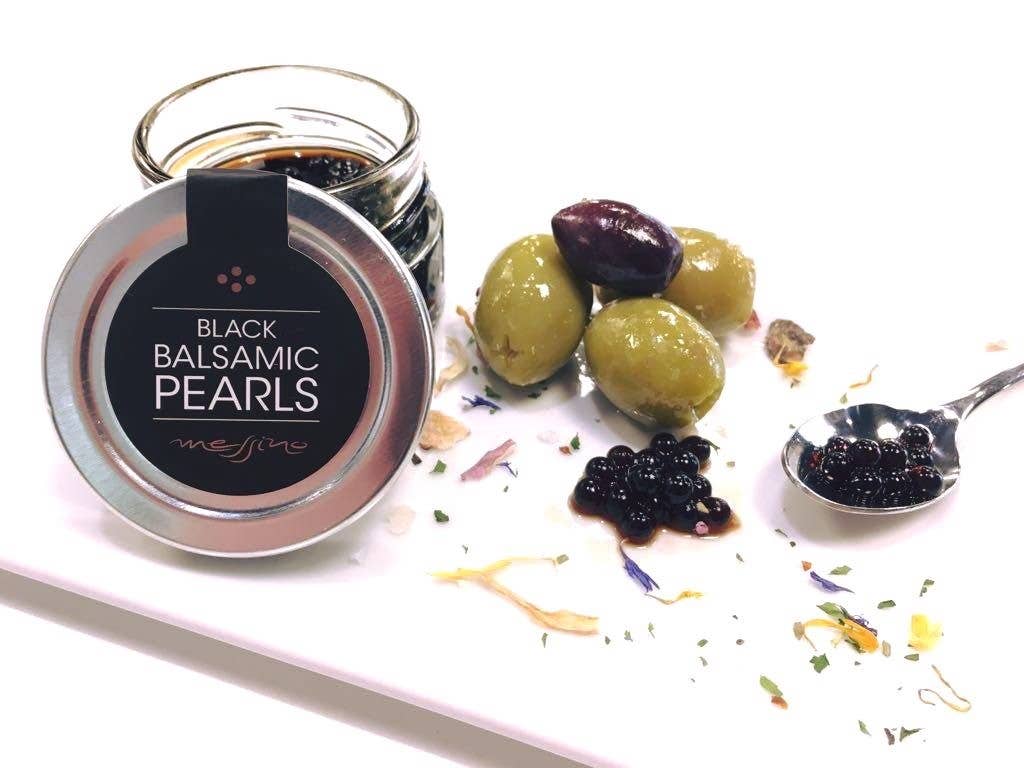 Messino Black Balsamic Pearls