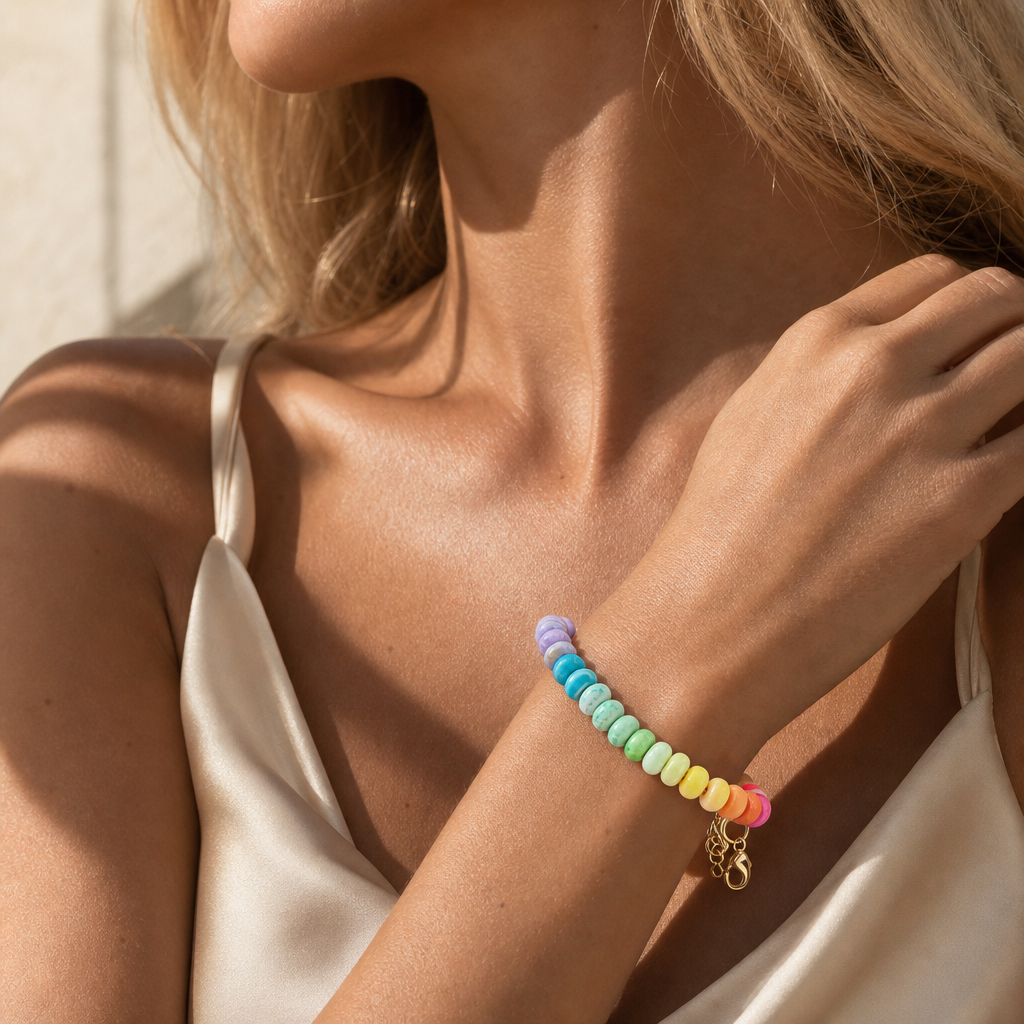 Pastel Rainbow Bracelet