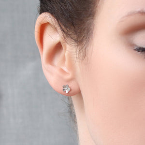 Forget Me Not Silver Studs