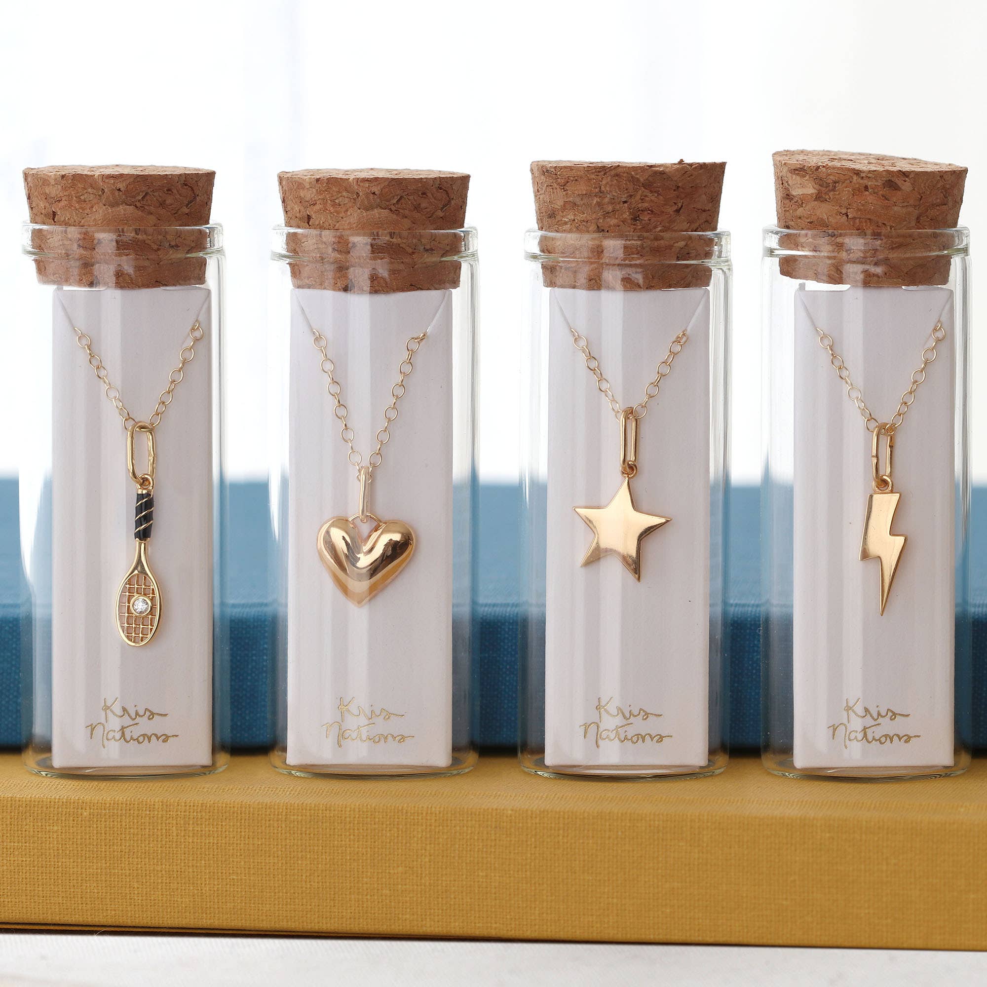 Lightning Bolt Charm Necklace