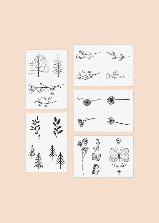 Wild Thing Temporary Tattoo Pack