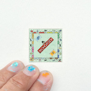 Monopoly Miniature Watercolor Print