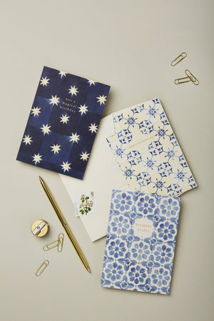Navy Stars Magical Birthday Card