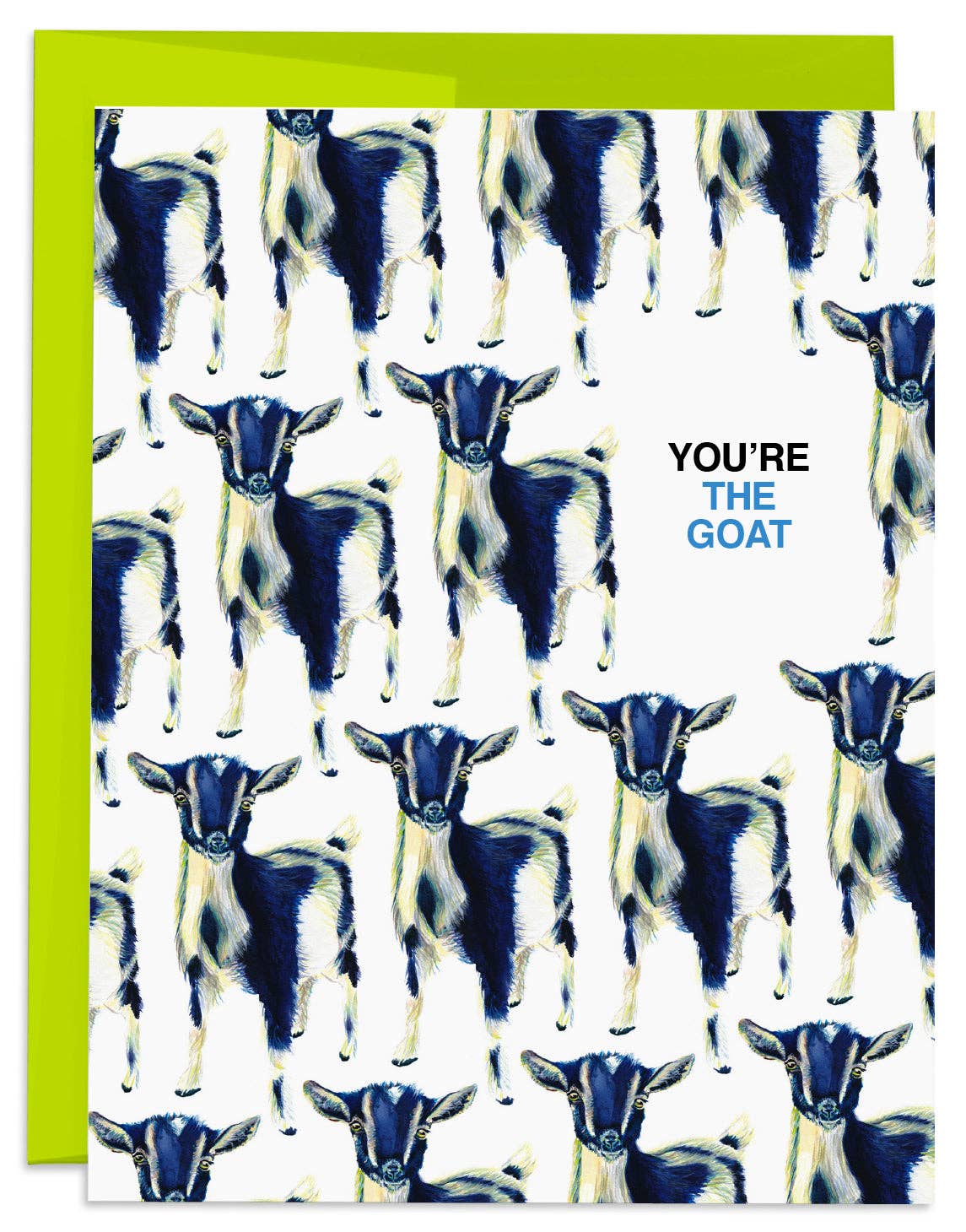 You're The Goat Card