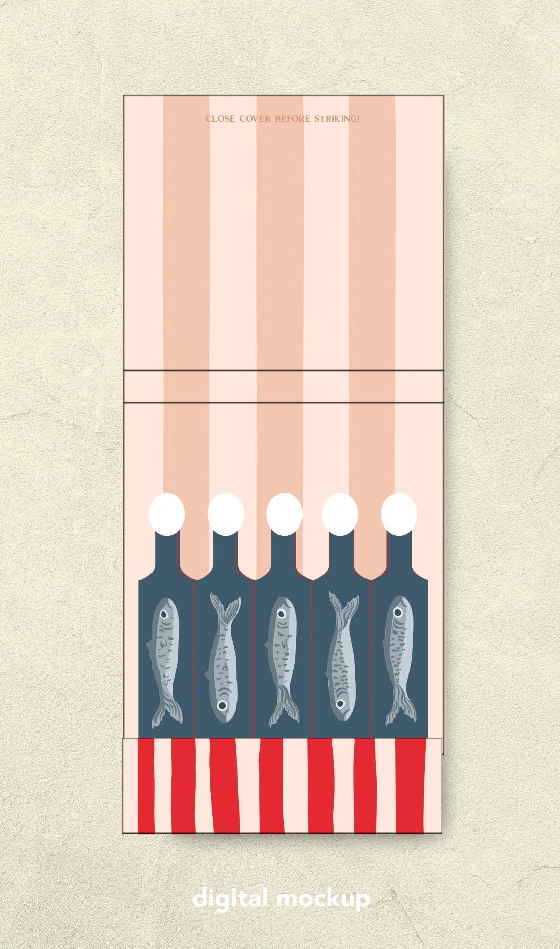 Sardine Tin Matchbook
