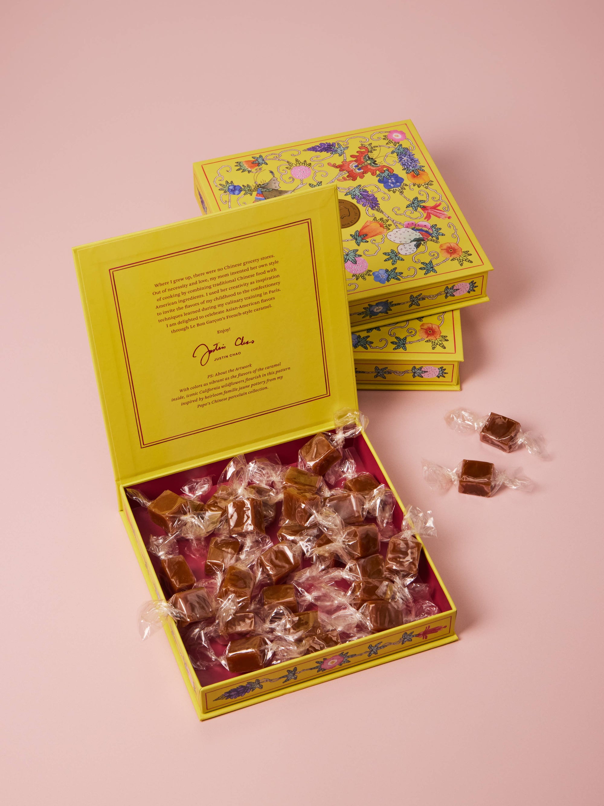 Bitten Peach Caramels Gift Box