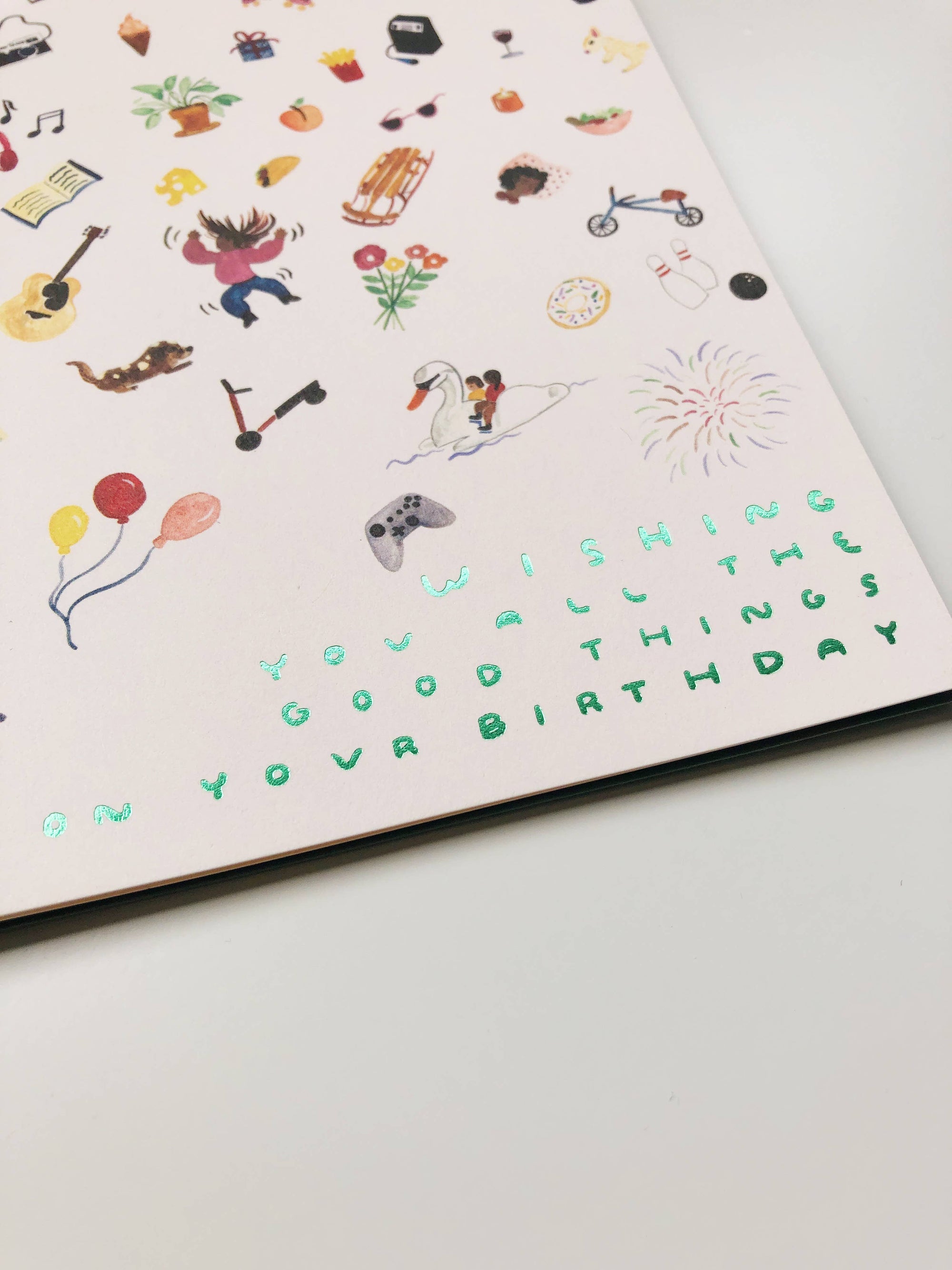 All the Good Things Birthday Card