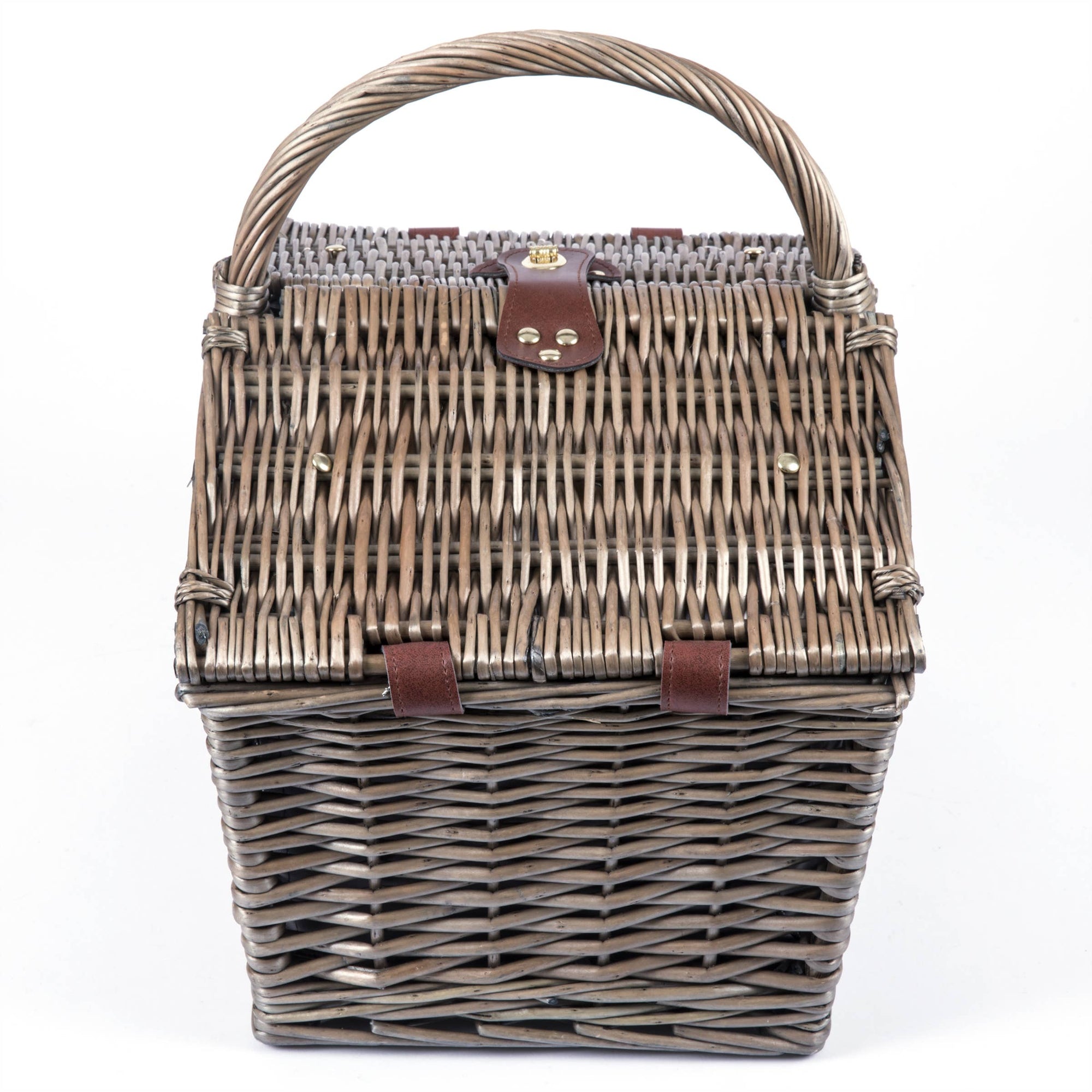 Gray Piccadilly Picnic Basket for 2