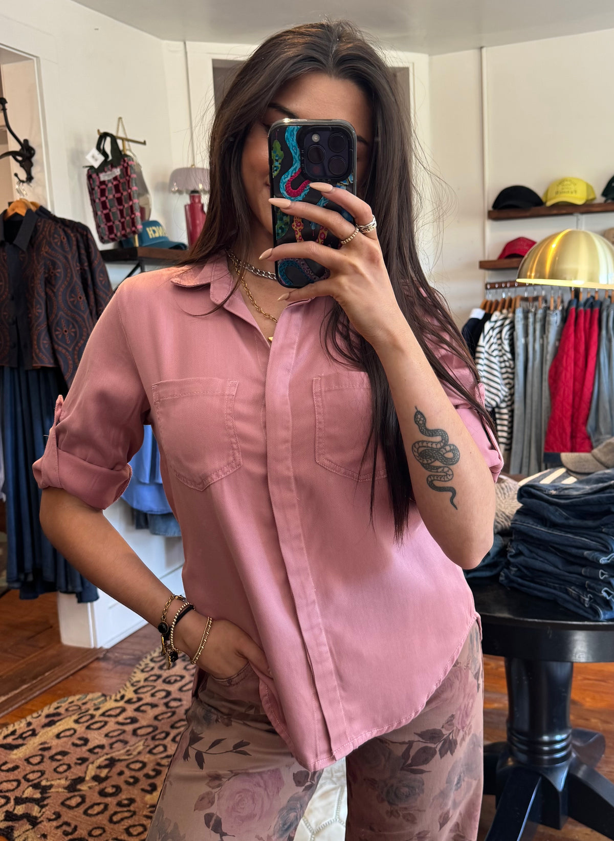 Winter Riley Short Roll Top