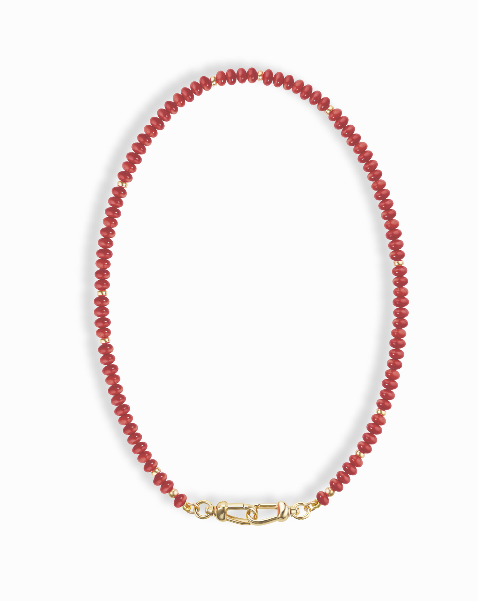 Tomato Sonia Gemstone Necklace
