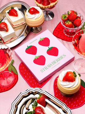 Strawberry Cocktail Napkins