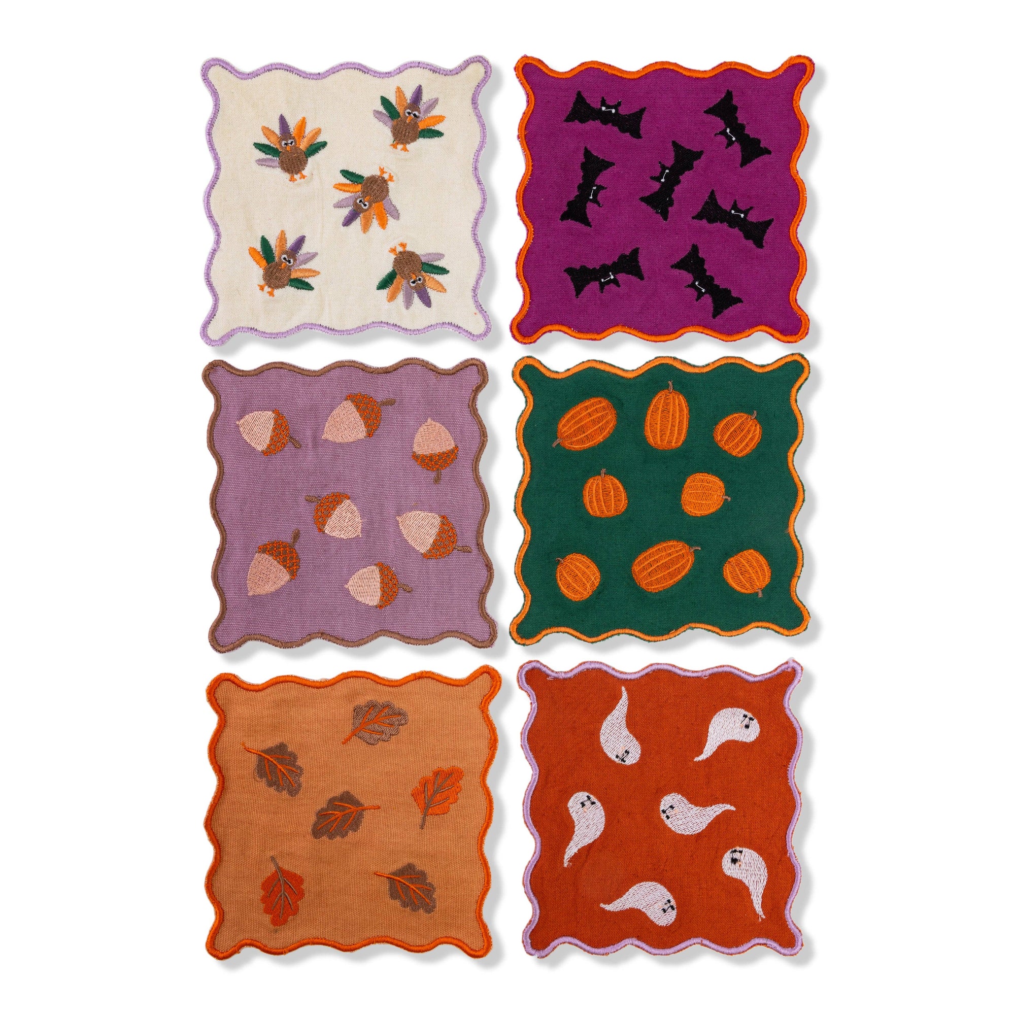 Fall Cocktail Napkin Set