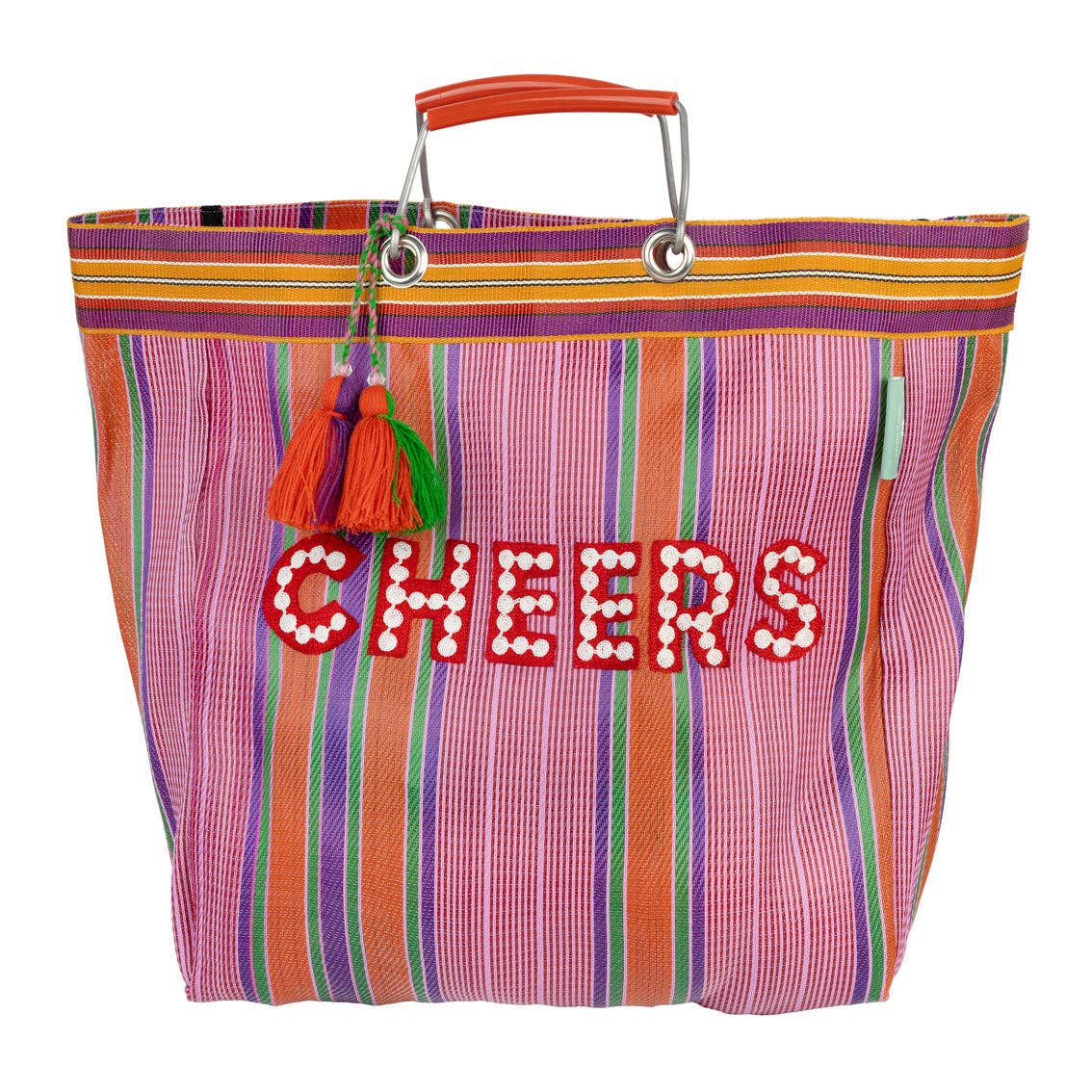 "Cheers" Recycled Plastic Tote Bag