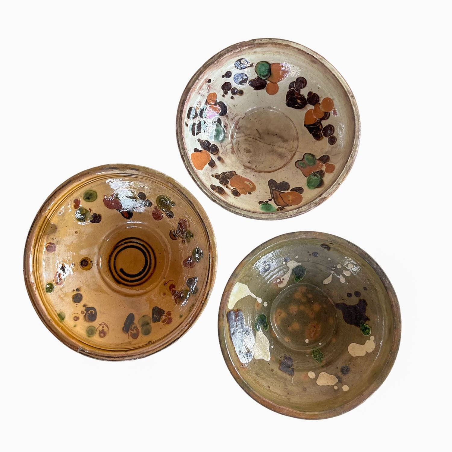 Vintage Folk Art Bowl